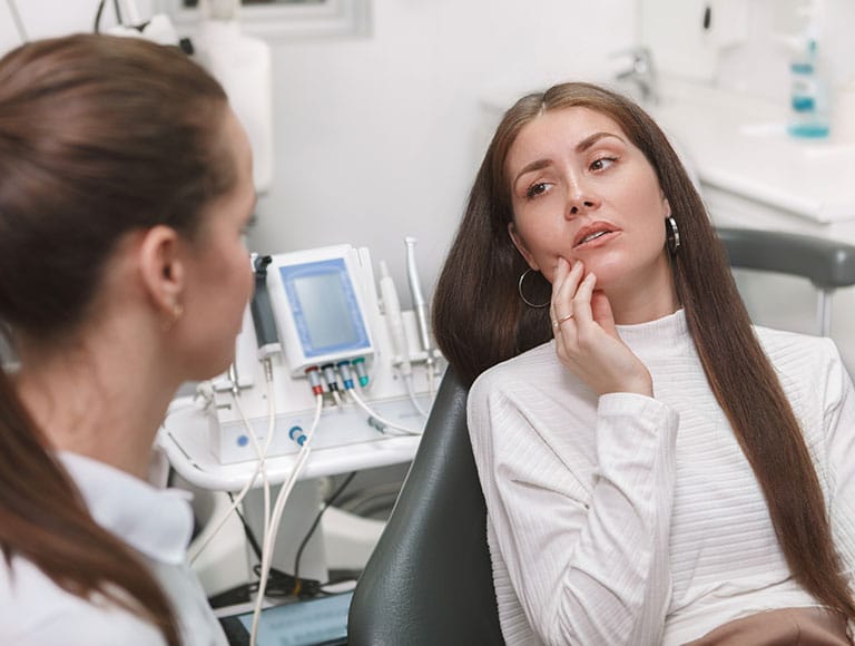 immediate attention for urgent dental needs